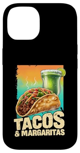 Tacos und Margaritas Mexikanisches und hispanisches Lebensmittelliebhaber-Design Hülle für iPhone 14 von Therapy Designs