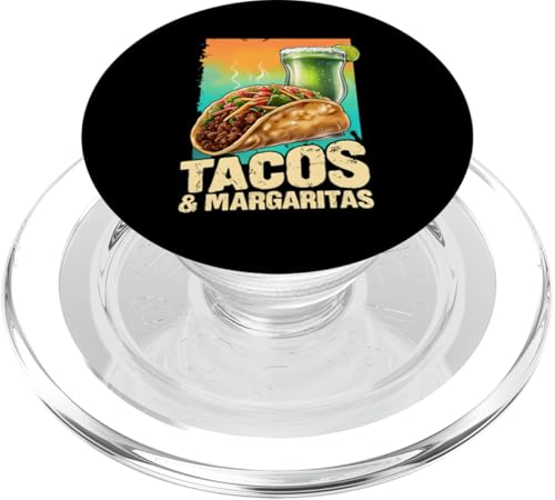 Tacos und Margaritas Mexikanisches und hispanisches Lebensmittelliebhaber-Design PopSockets PopGrip für MagSafe Tacos und Margaritas Mexikanisches und hispanisches Lebensmittelliebhaber-Design PopSockets PopGrip für MagSafe von Therapy Designs