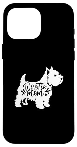 Westie Mom Damen West Highland White Terrier Lover Design Hülle für iPhone 16 Pro Max von Therapy Designs