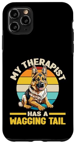 Deutscher Schäferhund Therapie Diensthund Hülle für iPhone 11 Pro Max Deutscher Schäferhund Therapie Diensthund Hülle für iPhone 11 Pro Max von Therapy Service Dog Owner
