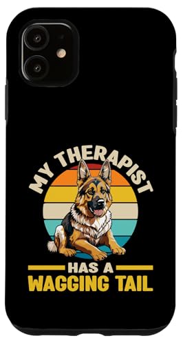 Deutscher Schäferhund Therapie Diensthund Hülle für iPhone 11 Deutscher Schäferhund Therapie Diensthund Hülle für iPhone 11 von Therapy Service Dog Owner