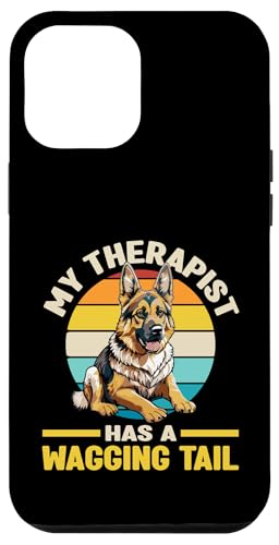 Deutscher Schäferhund Therapie Diensthund Hülle für iPhone 12 Pro Max Deutscher Schäferhund Therapie Diensthund Hülle für iPhone 12 Pro Max von Therapy Service Dog Owner
