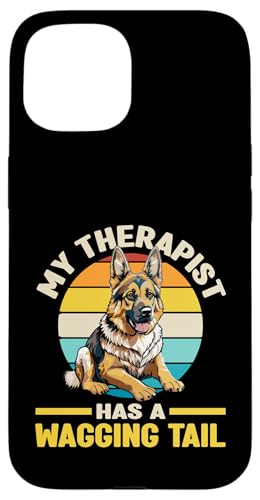 Deutscher Schäferhund Therapie Diensthund Hülle für iPhone 15 Deutscher Schäferhund Therapie Diensthund Hülle für iPhone 15 von Therapy Service Dog Owner
