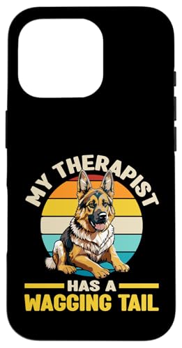 Deutscher Schäferhund Therapie Diensthund Hülle für iPhone 16 Pro Deutscher Schäferhund Therapie Diensthund Hülle für iPhone 16 Pro von Therapy Service Dog Owner