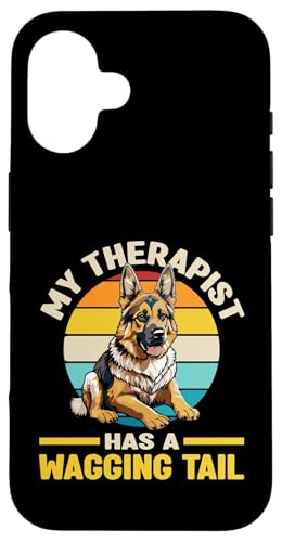 Deutscher Schäferhund Therapie Diensthund Hülle für iPhone 16 Deutscher Schäferhund Therapie Diensthund Hülle für iPhone 16 von Therapy Service Dog Owner