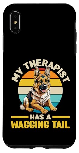 Deutscher Schäferhund Therapie Diensthund Hülle für iPhone XS Max Deutscher Schäferhund Therapie Diensthund Hülle für iPhone XS Max von Therapy Service Dog Owner
