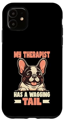 Französische Bulldogge Therapiediensthund Hülle für iPhone 11 Französische Bulldogge Therapiediensthund Hülle für iPhone 11 von Therapy Service Dog Owner