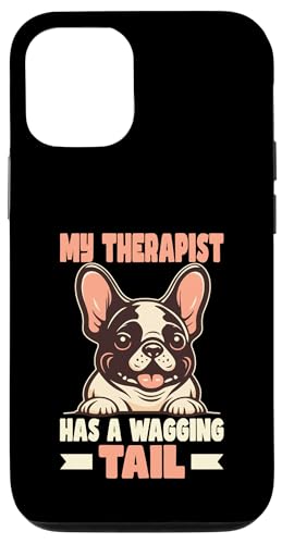 Französische Bulldogge Therapiediensthund Hülle für iPhone 12/12 Pro Französische Bulldogge Therapiediensthund Hülle für iPhone 12/12 Pro von Therapy Service Dog Owner