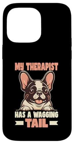 Französische Bulldogge Therapiediensthund Hülle für iPhone 14 Pro Max Französische Bulldogge Therapiediensthund Hülle für iPhone 14 Pro Max von Therapy Service Dog Owner