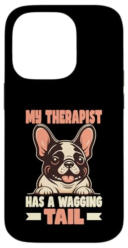 Französische Bulldogge Therapiediensthund Hülle für iPhone 14 Pro Französische Bulldogge Therapiediensthund Hülle für iPhone 14 Pro von Therapy Service Dog Owner