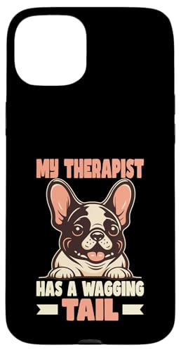 Französische Bulldogge Therapiediensthund Hülle für iPhone 15 Plus Französische Bulldogge Therapiediensthund Hülle für iPhone 15 Plus von Therapy Service Dog Owner