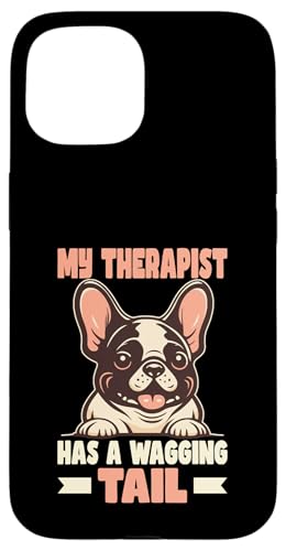 Französische Bulldogge Therapiediensthund Hülle für iPhone 15 Französische Bulldogge Therapiediensthund Hülle für iPhone 15 von Therapy Service Dog Owner