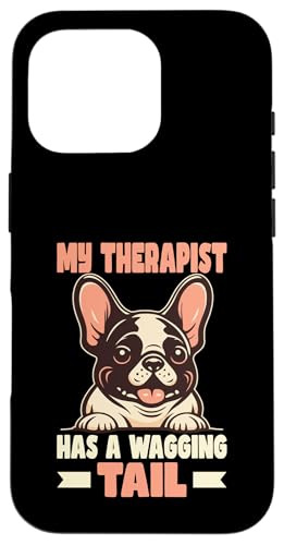Französische Bulldogge Therapiediensthund Hülle für iPhone 16 Pro Französische Bulldogge Therapiediensthund Hülle für iPhone 16 Pro von Therapy Service Dog Owner