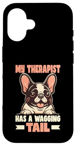 Französische Bulldogge Therapiediensthund Hülle für iPhone 16 Französische Bulldogge Therapiediensthund Hülle für iPhone 16 von Therapy Service Dog Owner