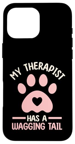 Lustiger Therapiedienst Hund Hülle für iPhone 16 Pro Max Lustiger Therapiedienst Hund Hülle für iPhone 16 Pro Max von Therapy Service Dog Owner