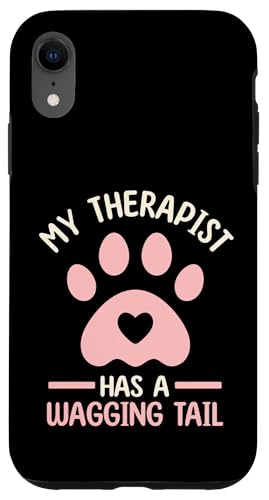 Lustiger Therapiedienst Hund Hülle für iPhone XR Lustiger Therapiedienst Hund Hülle für iPhone XR von Therapy Service Dog Owner