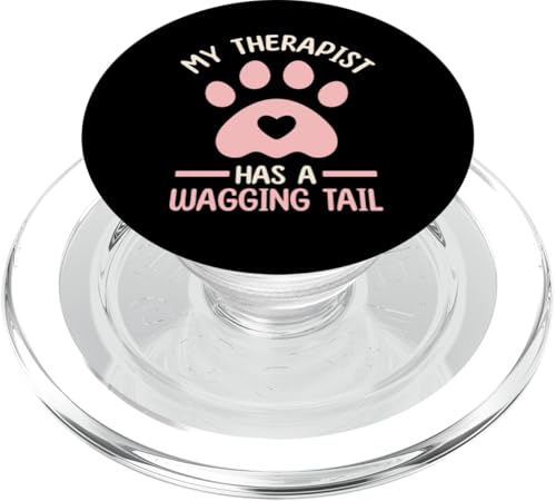 Lustiger Therapiedienst Hund PopSockets PopGrip für MagSafe Lustiger Therapiedienst Hund PopSockets PopGrip für MagSafe von Therapy Service Dog Owner