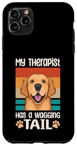 Niedlicher Retriever Therapiedienst Hund Hülle für iPhone 11 Pro Max Niedlicher Retriever Therapiedienst Hund Hülle für iPhone 11 Pro Max von Therapy Service Dog Owner