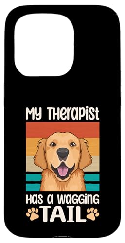 Niedlicher Retriever Therapiedienst Hund Hülle für iPhone 15 Pro Niedlicher Retriever Therapiedienst Hund Hülle für iPhone 15 Pro von Therapy Service Dog Owner