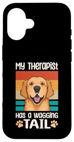 Niedlicher Retriever Therapiedienst Hund Hülle für iPhone 16 Niedlicher Retriever Therapiedienst Hund Hülle für iPhone 16 von Therapy Service Dog Owner