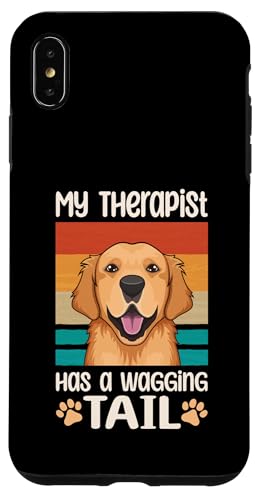 Niedlicher Retriever Therapiedienst Hund Hülle für iPhone XS Max Niedlicher Retriever Therapiedienst Hund Hülle für iPhone XS Max von Therapy Service Dog Owner