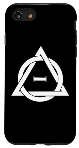 Therian-Symbol Quadrobics-Sportschild weiß Hülle für iPhone SE (2020) / 7 / 8 von Therian sign Quadrobics symbol