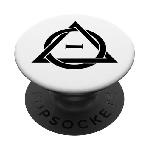 Therian-Symbol Quadrobics-Sportschild schwarz PopSockets Klebender PopGrip Therian-Symbol Quadrobics-Sportschild schwarz PopSockets Klebender PopGrip von Therian sign Quadrobics symbol