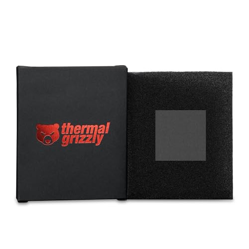 Thermal Grizzly - Carbonaut (32x32x0,2mm) - Für Intel/AMD-CPUs - Carbon-Thermopad für maximale Wärmeleitfähigkeit - Wiederverwendbare und anpassungsfähige Oberfläche CPU/GPU/PS4/PS5/Xbox von Thermal Grizzly