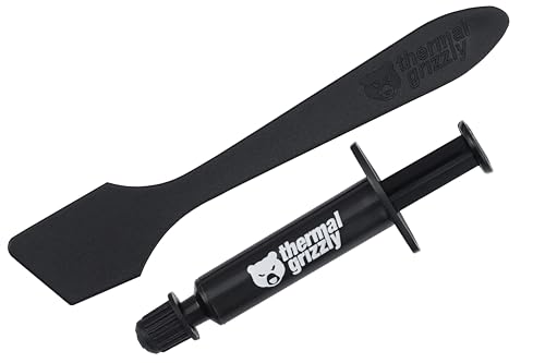 Thermal Grizzly - Hydronaut - 1 Gramm - Leitfähige Hochleistungs-Wärmeleitpaste - Ideal für Luft- und Wasserkühlung von CPU/GPU/PS4/PS5/Xbox - Für große Kühlflächen von Thermal Grizzly
