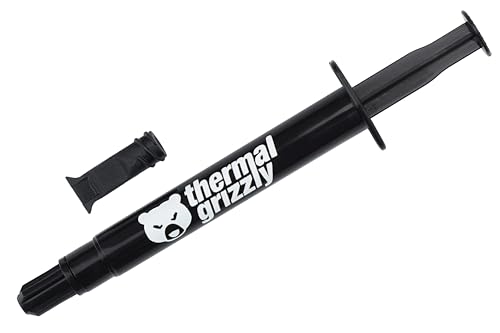 Thermal Grizzly - Hydronaut - 3.9 Gramm/1.5 ml - Leitfähige Hochleistungs-Wärmeleitpaste - Ideal für Luft- und Wasserkühlung von CPU/GPU/PS4/PS5/Xbox - Für große Kühlflächen von Thermal Grizzly