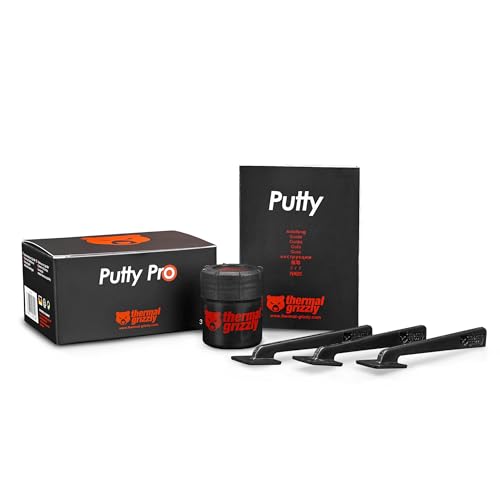 Thermal Grizzly TG Putty Pro – Hochleistungs-elektrisch Nicht leitende Thermoknete für GPU- und PCB-Anwendungen, 30 g Thermal Grizzly TG Putty Pro – Hochleistungs-elektrisch Nicht leitende Thermoknete für GPU- und PCB-Anwendungen, 30 g von Thermal Grizzly
