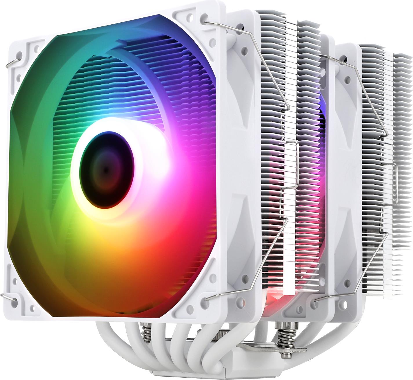 Thermalright Peerless Assassin 120 SE WHITE ARGB Prozessor Luftkühlung 12 cm Weiß 1 Stück(e) (PA120 SE WHITE ARGB 1700) von Thermalright