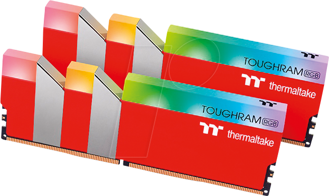 40TT1636-2018RRE - 16 GB DDR4 3600 CL18 thermaltake TOUGHRAM RGB Racing Red 2er Kit von Thermaltake