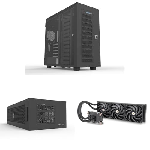 Bundle aus Thermaltake AX700 TG | Super Tower Chassis | Black + Thermaltake AX100 | AX700 Extension | Black + Thermaltake AW420 All-In-One Liquid Cooling System Black Bundle aus Thermaltake AX700 TG | Super Tower Chassis | Black + Thermaltake AX100 | AX700 Extension | Black + Thermaltake AW420 All-In-One Liquid Cooling System Black von Thermaltake