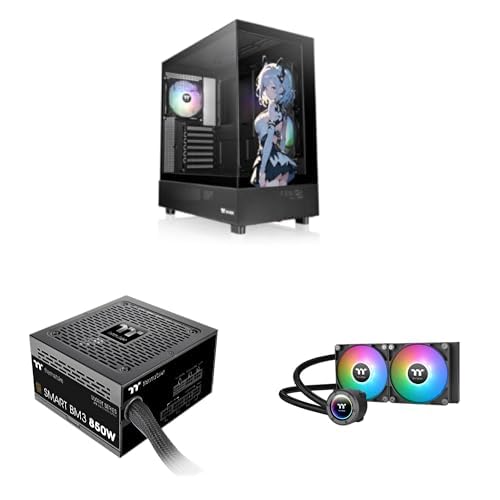 Bundle aus Thermaltke View 270 SP Edition | Mid Tower Chassis | Black + Smart BM3 850W Netzteil | Semi-Modular + TH240 V2 ARGB | All-In-One Liquid Cooler Bundle aus Thermaltke View 270 SP Edition | Mid Tower Chassis | Black + Smart BM3 850W Netzteil | Semi-Modular + TH240 V2 ARGB | All-In-One Liquid Cooler von Thermaltake