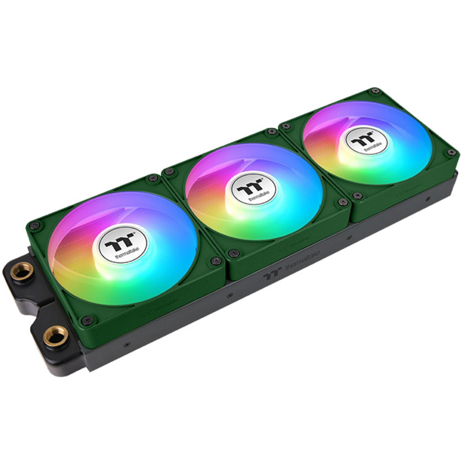 CT120 EX Reverse ARGB Sync PC Cooling Fan Racing Green, Gehäuselüfter von Thermaltake
