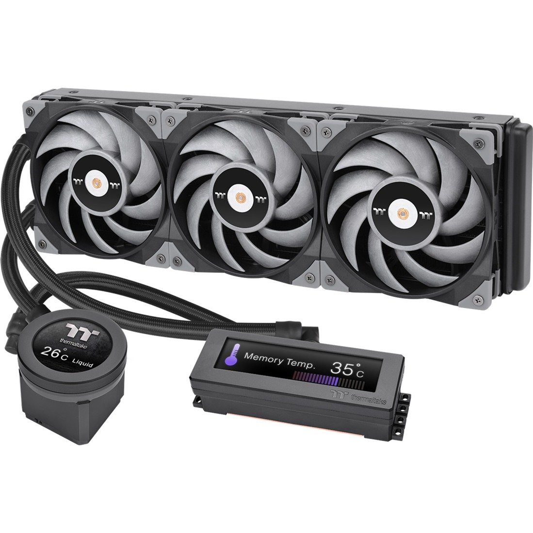 Floe RC Ultra 360 CPU & Memory AIO Liquid Cooler 360mm, Wasserkühlung von Thermaltake