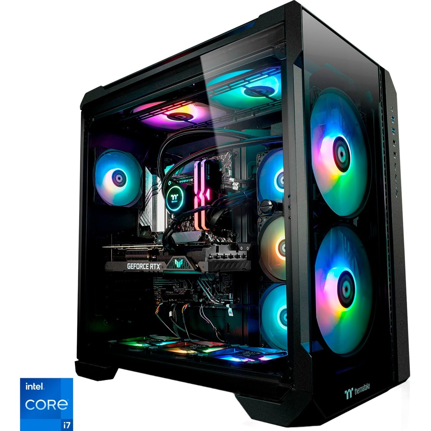 Ganymed V2 Black, Gaming-PC von Thermaltake