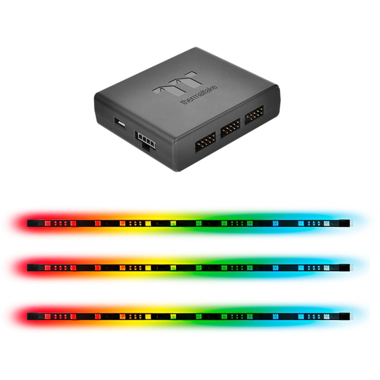 Lumi RGB Plus Strip 3 Pack, LED-Streifen von Thermaltake