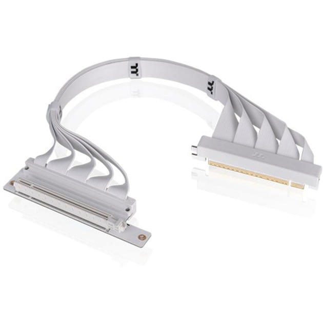 PCI-E 4.0 Dual 90° Riser Cable, Kabel von Thermaltake