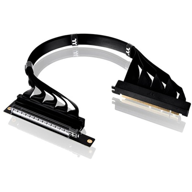 PCI-E 4.0 Dual 90° Riser Cable, Kabel von Thermaltake