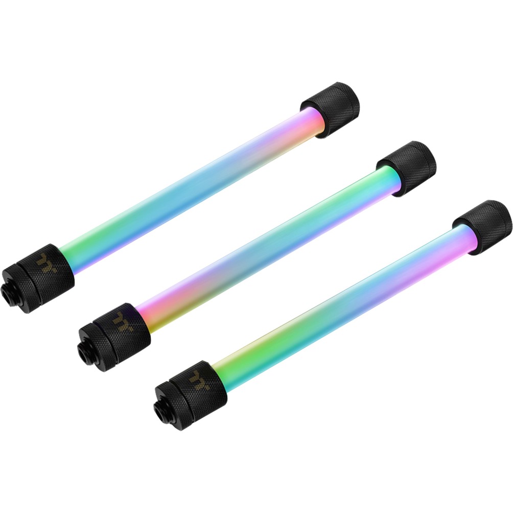 Pacific RGB Plus TT Premium Edition G1/4 PETG Tube 16mm OD 12mm ID Fitting, Verbindung von Thermaltake