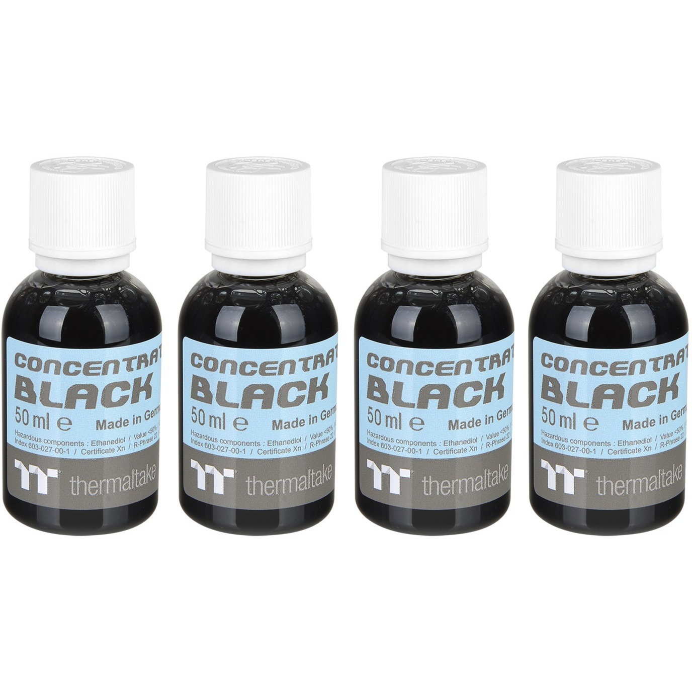 Premium Concentrate - Black (4 Bottle Pack), Kühlmittel von Thermaltake