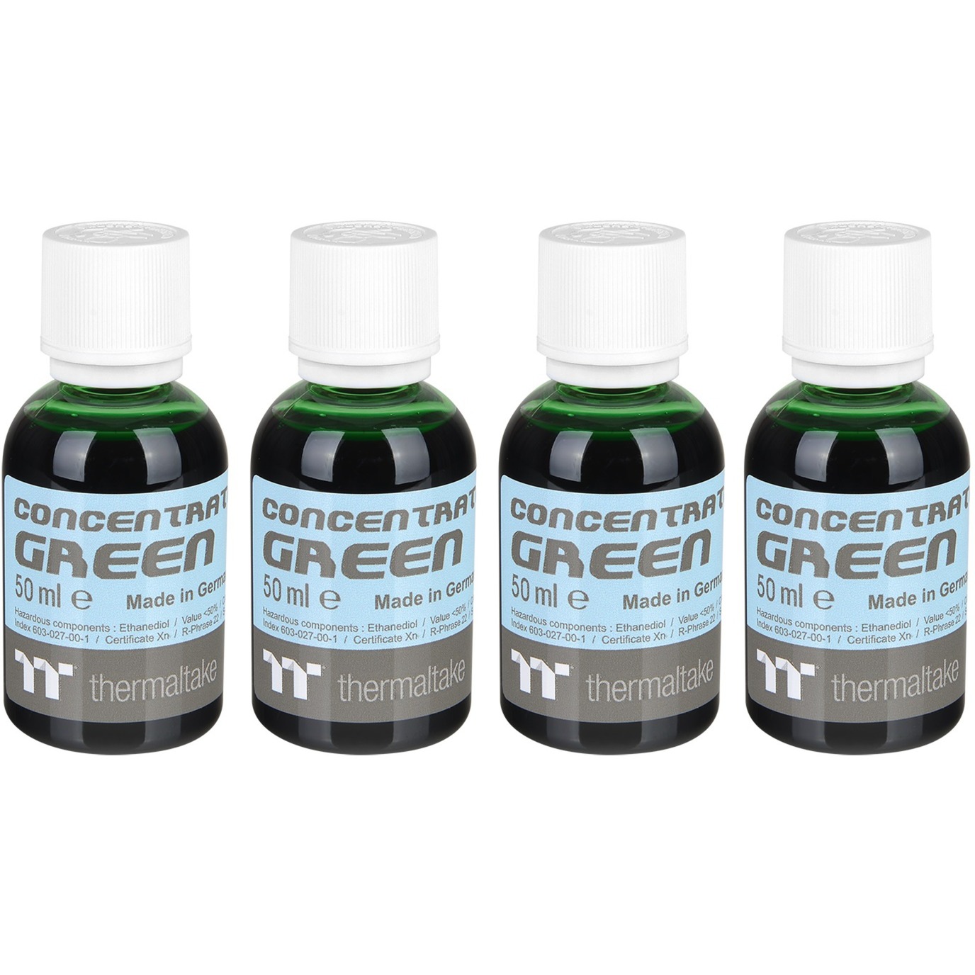 Premium Concentrate - Green (4 Bottle Pack), Kühlmittel von Thermaltake