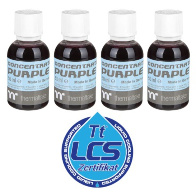 Premium Concentrate - Purple (4 Bottle Pack), Kühlmittel von Thermaltake