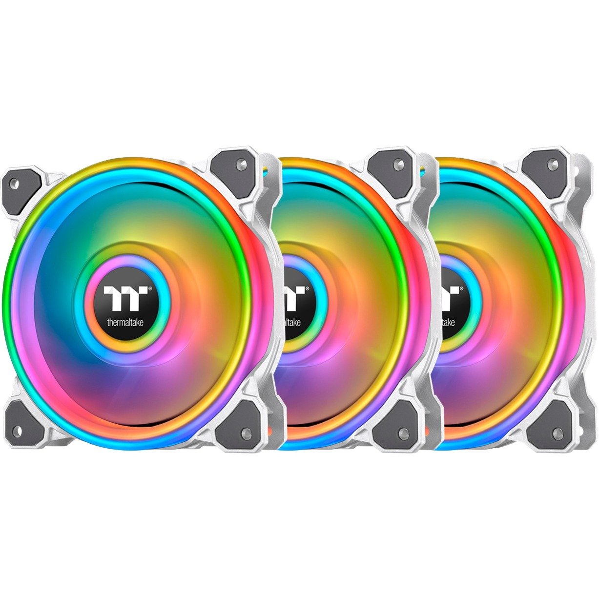 Riing Quad 14 RGB Radiator Fan TT Premium Edition 3 Pack, Gehäuselüfter Riing Quad 14 RGB Radiator Fan TT Premium Edition 3 Pack, Gehäuselüfter von Thermaltake