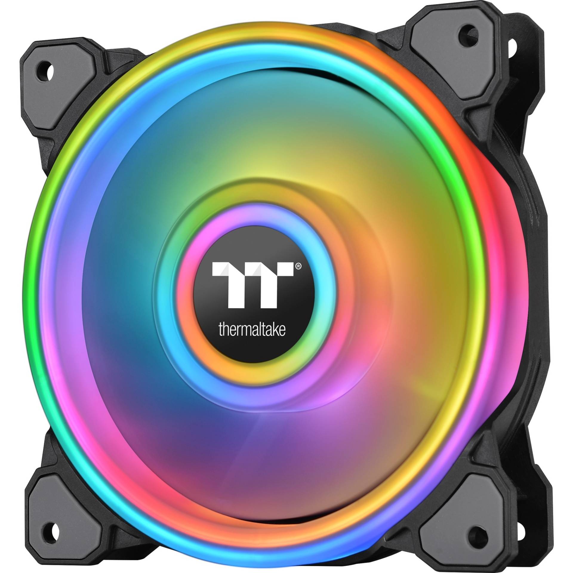 Riing Quad 14 RGB Radiator Fan TT Premium Edition Single Fan Pack, Gehäuselüfter von Thermaltake