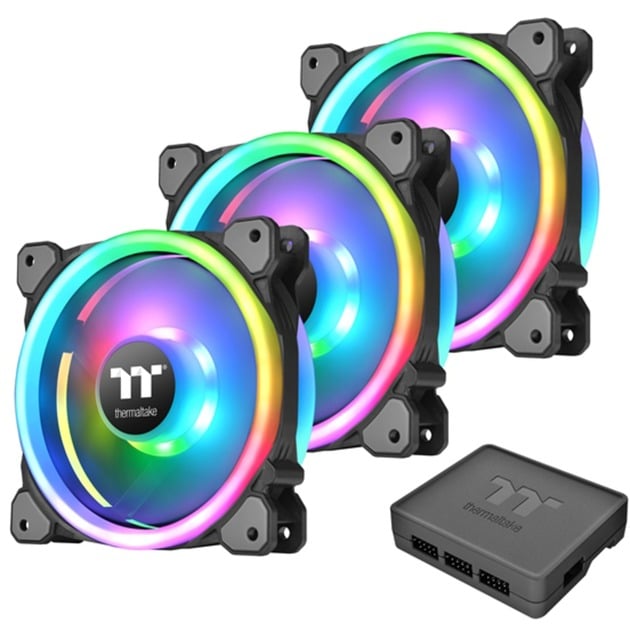 Riing Trio 12 RGB, Gehäuselüfter von Thermaltake