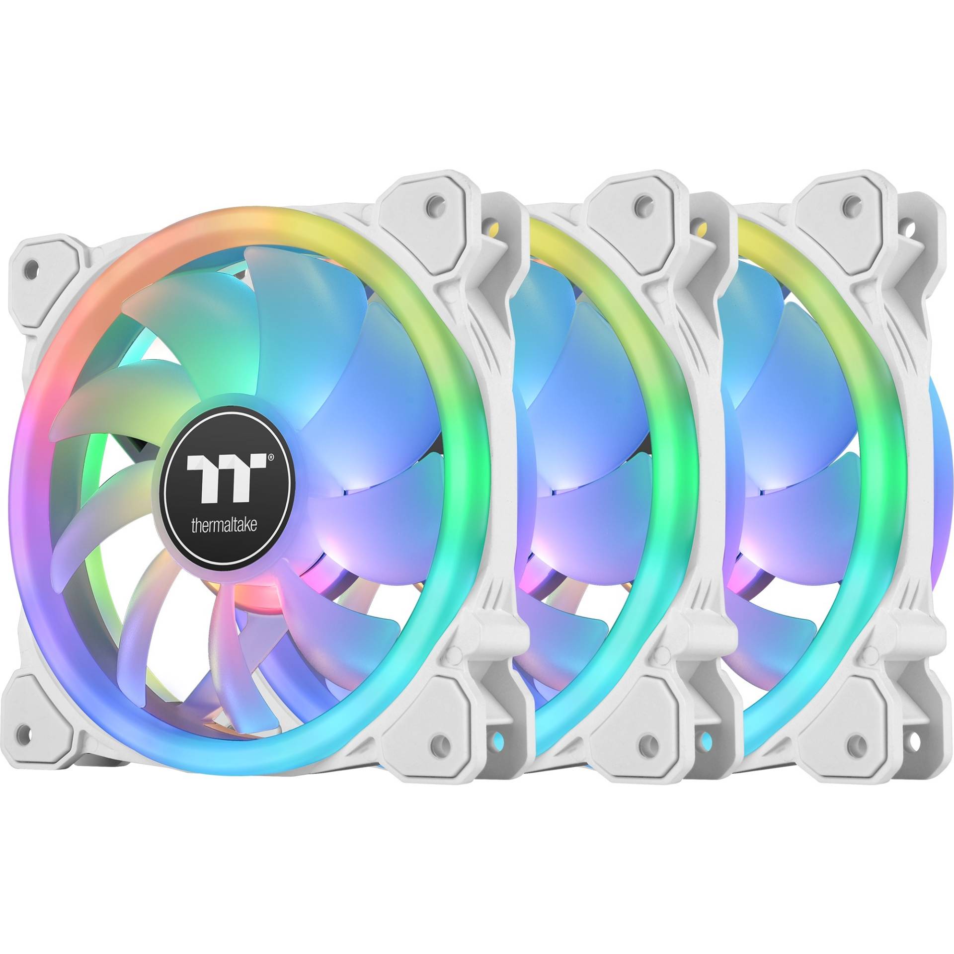 SWAFAN 14 RGB Radiator Fan TT Premium Edition White (3-Fan Pack), Gehäuselüfter von Thermaltake