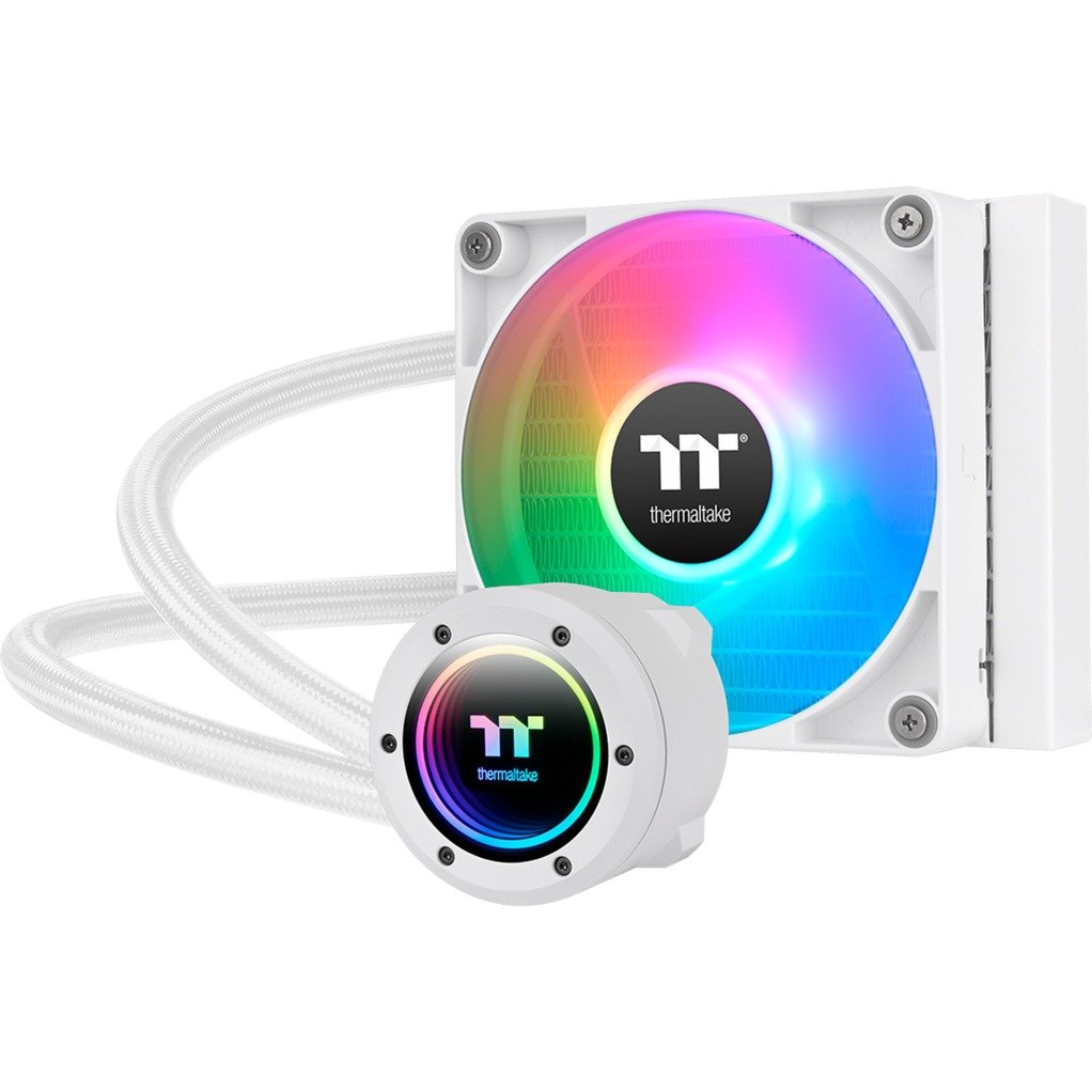 TH120 V2 ARGB Sync All-In-One Liquid Cooler Snow Edition, Wasserkühlung von Thermaltake